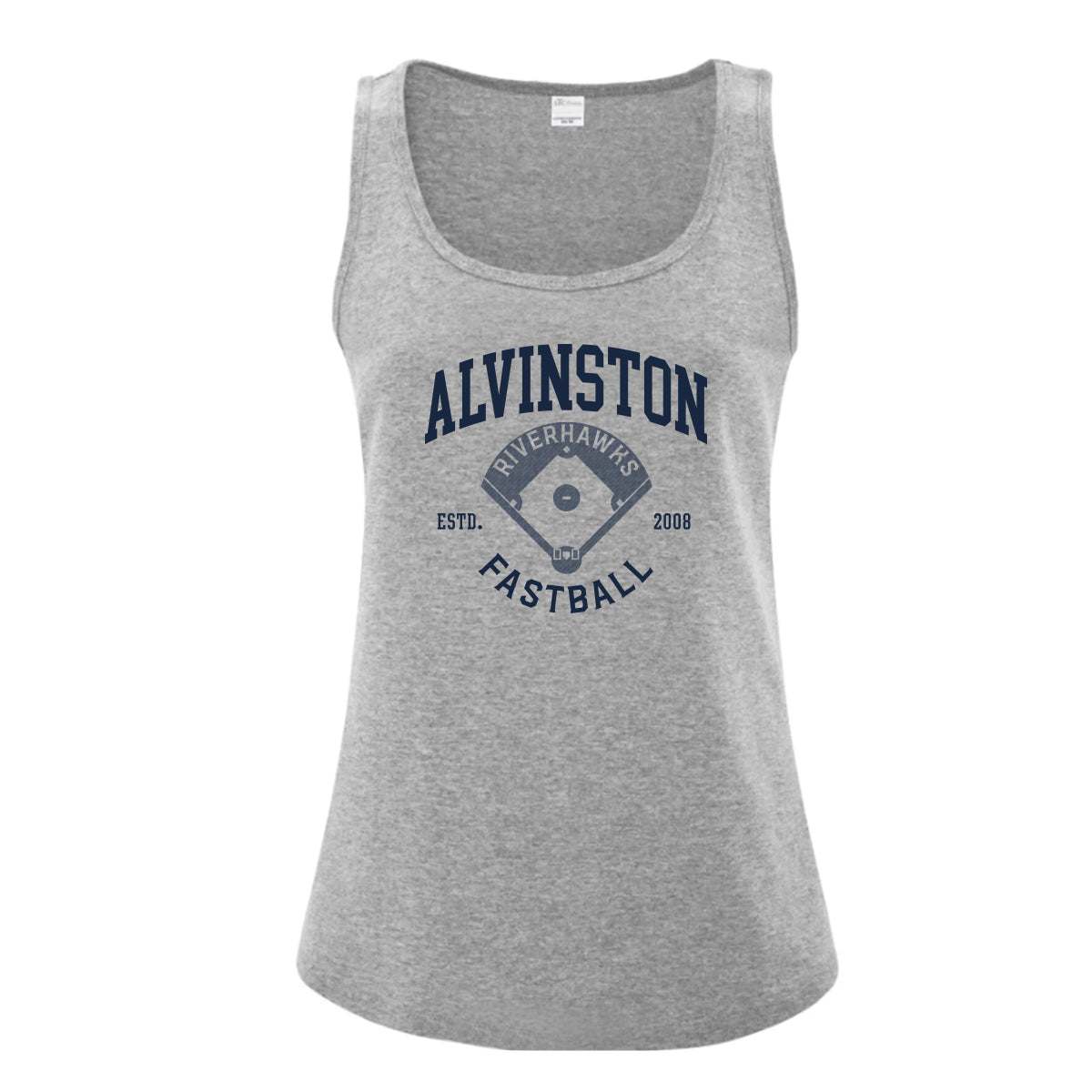 Alvinston Riverhawks Ladies' Everyday Cotton Tank Top