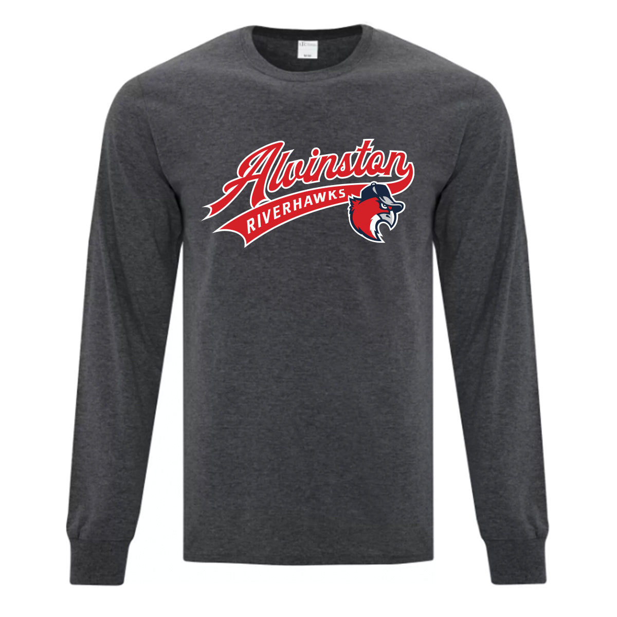 Alvinston Riverhawks Youth Everyday Cotton Long Sleeve T-Shirt