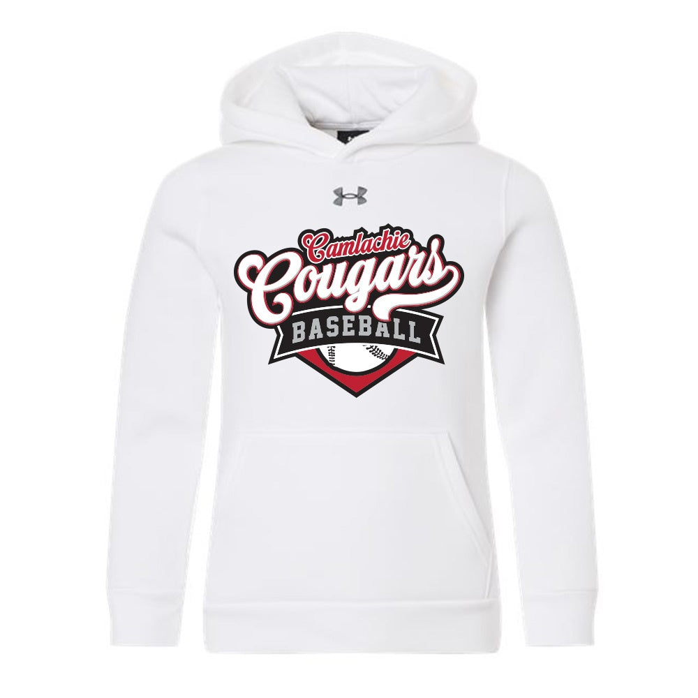 Camlachie Cougars Youth Under Armour Team Icon Fleece Hooded Sweatshirt