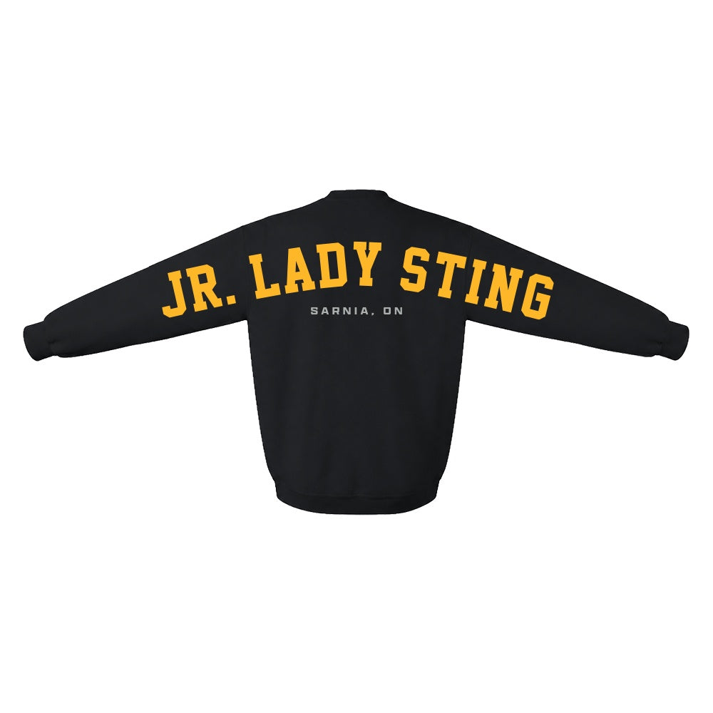 Jr Lady Sting Adult Heavy Blend Crewneck Sweatshirt