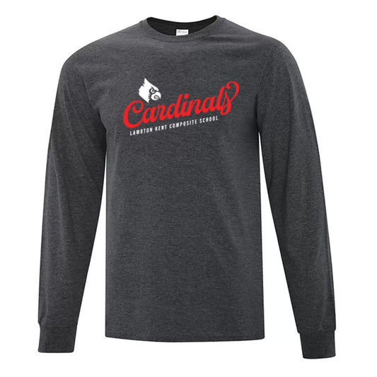 Lambton Kent Composite School Adult Everyday Cotton Long Sleeve T-Shirt