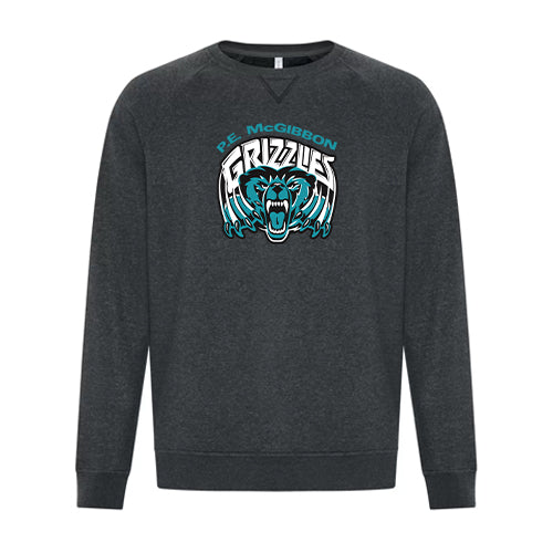 PE McGibbon Staff Adult EsActive Vintage Crewneck Sweatshirt
