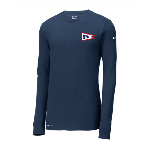 Sarnia Yacht Club Nike Dri-FIT Cotton/Poly Long Sleeve Tee