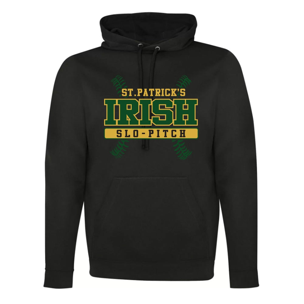 St Pats Slo-Pitch Adult Game Day Fleece Hooded Sweatshirt