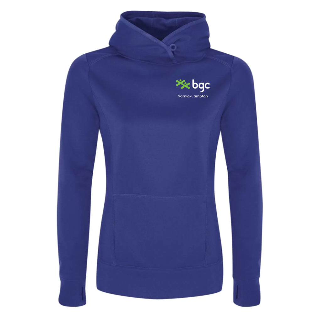 BGC Ladies' Game Day Fleece Hooded Sweatshirt