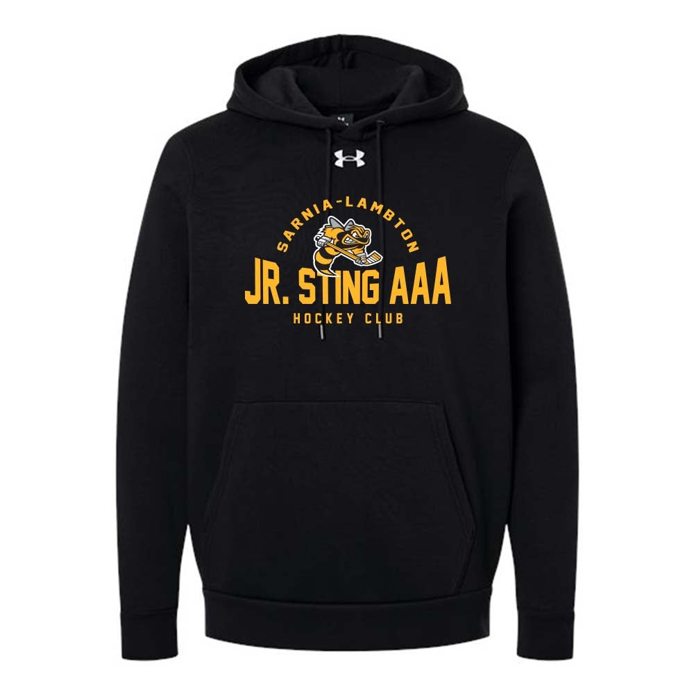 Lambton Jr Sting AAA Adult Under Armour Team Icon Fleece Hooded Sweatshirt