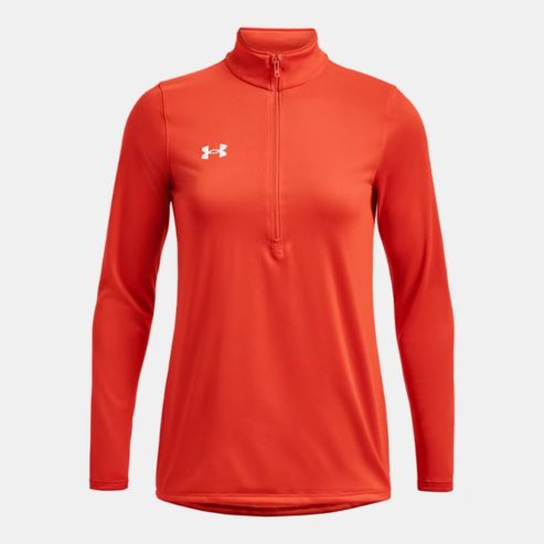 UA TECH TEAM WOMEN'S 1/2 ZIP