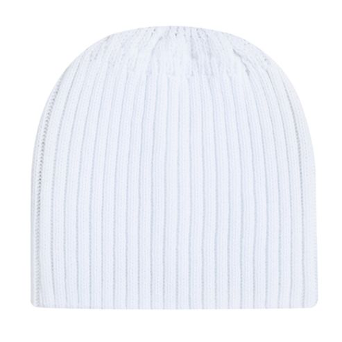 ACRYLIC-TOQUE WITH PONY TAIL OPENING