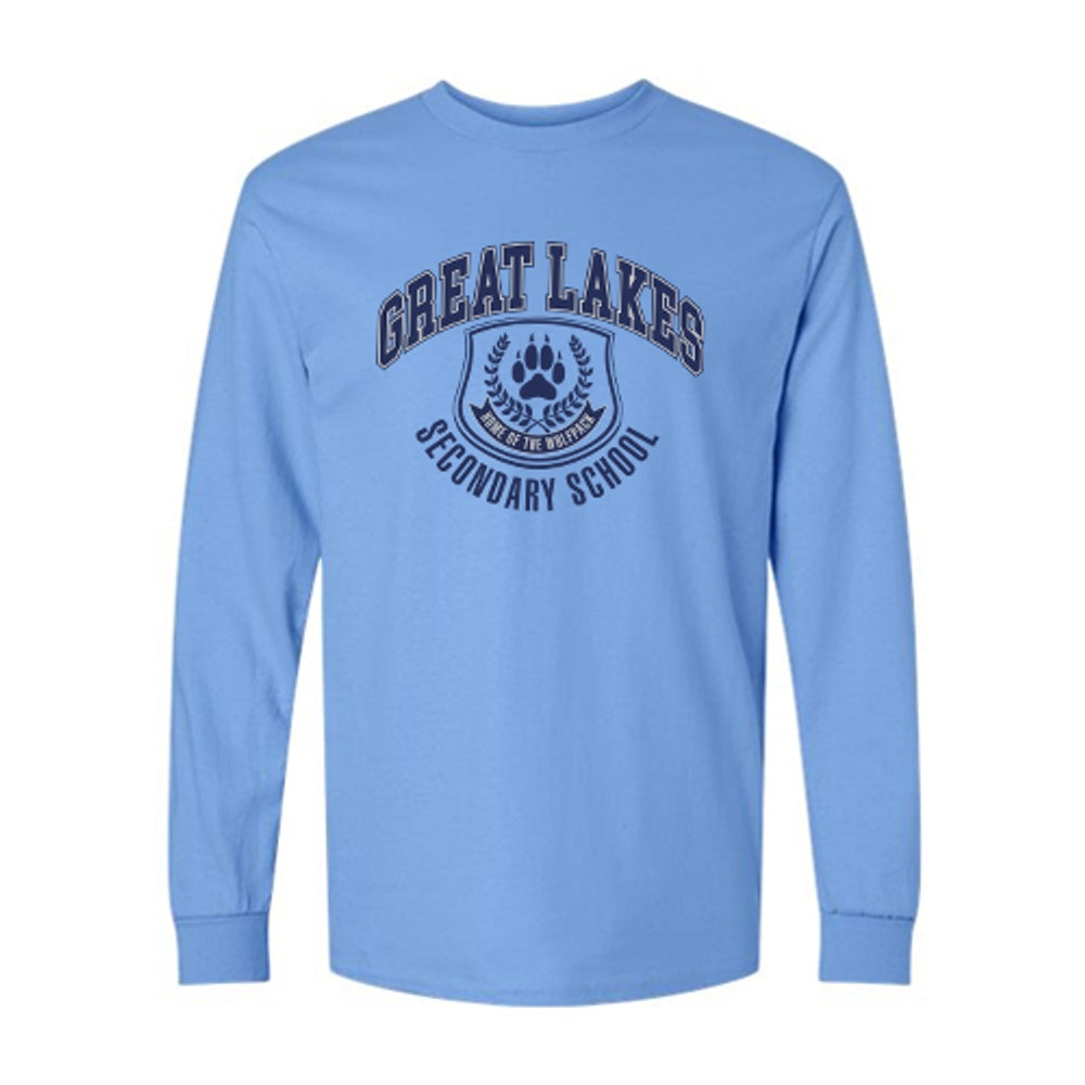 Great Lakes Adult Cotton Long Sleeve T-Shirt