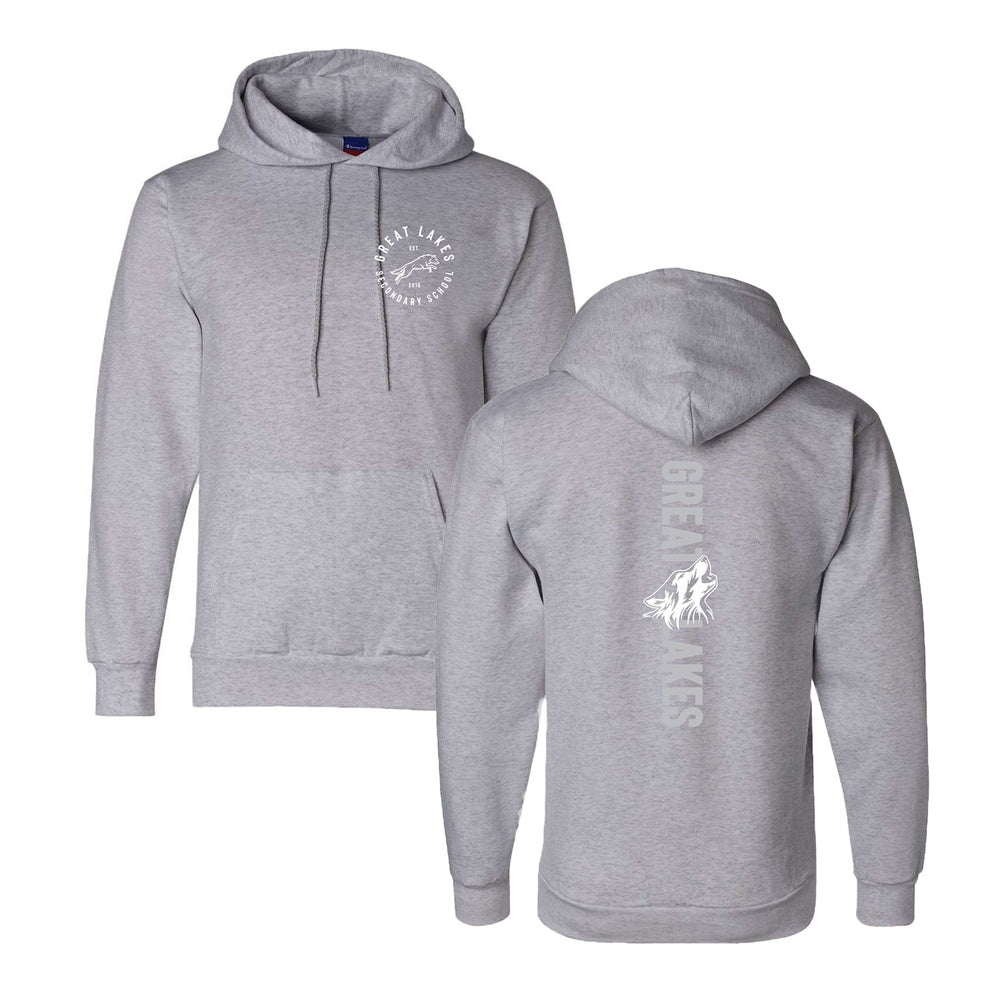 Great Lakes Adult Champion Powerblend Hooded Sweatshirt