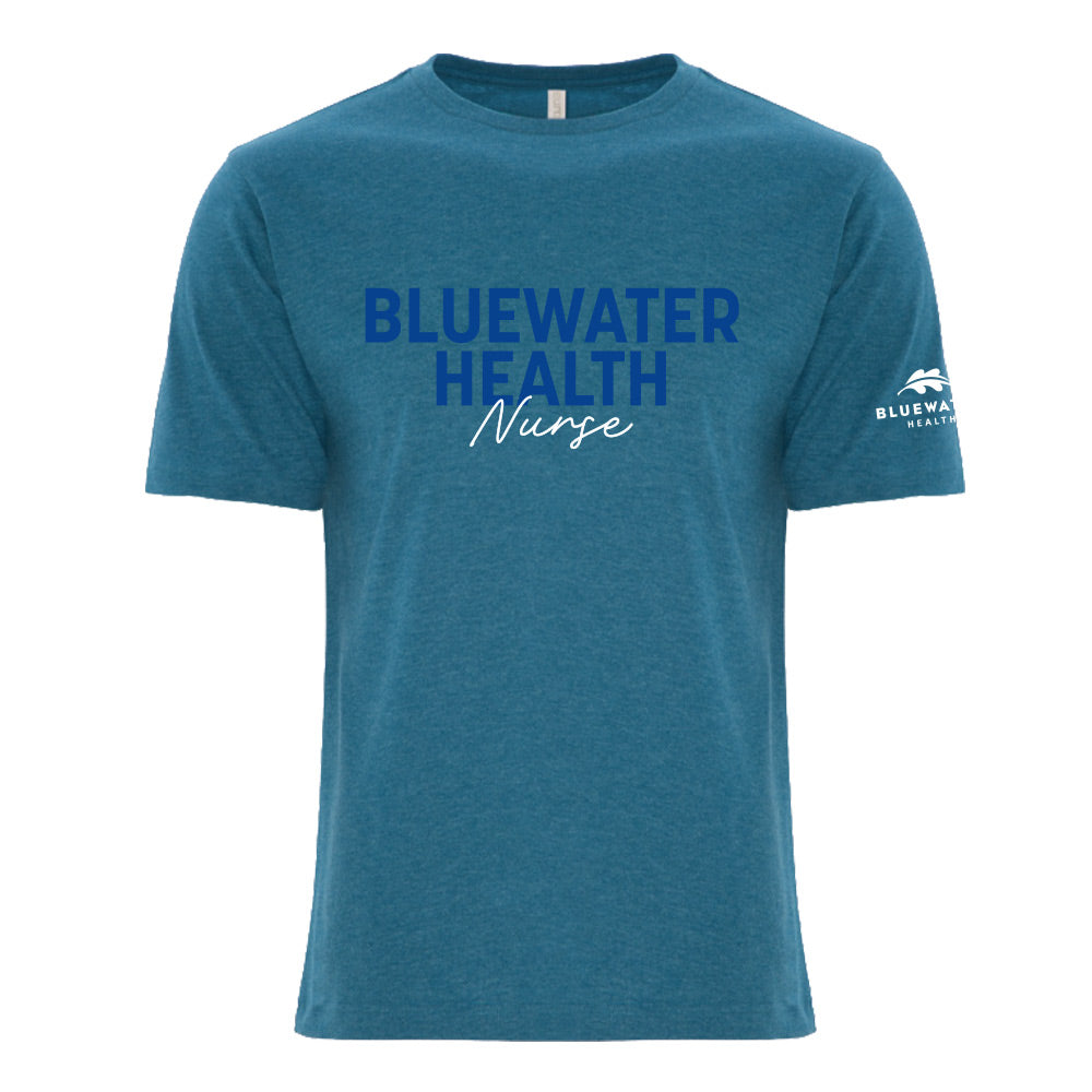 Bluewater Health Adult Nurse Appreciation Eurospun® Ring Spun Tee