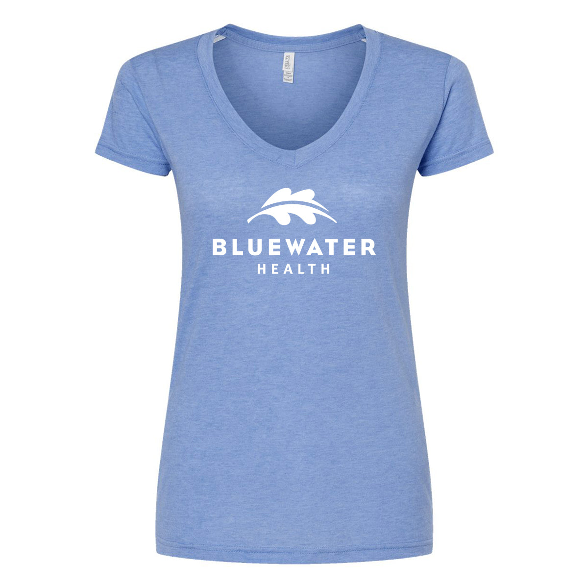 Bluewater Health Ladies' Deluxe Blend V-Neck T-Shirt