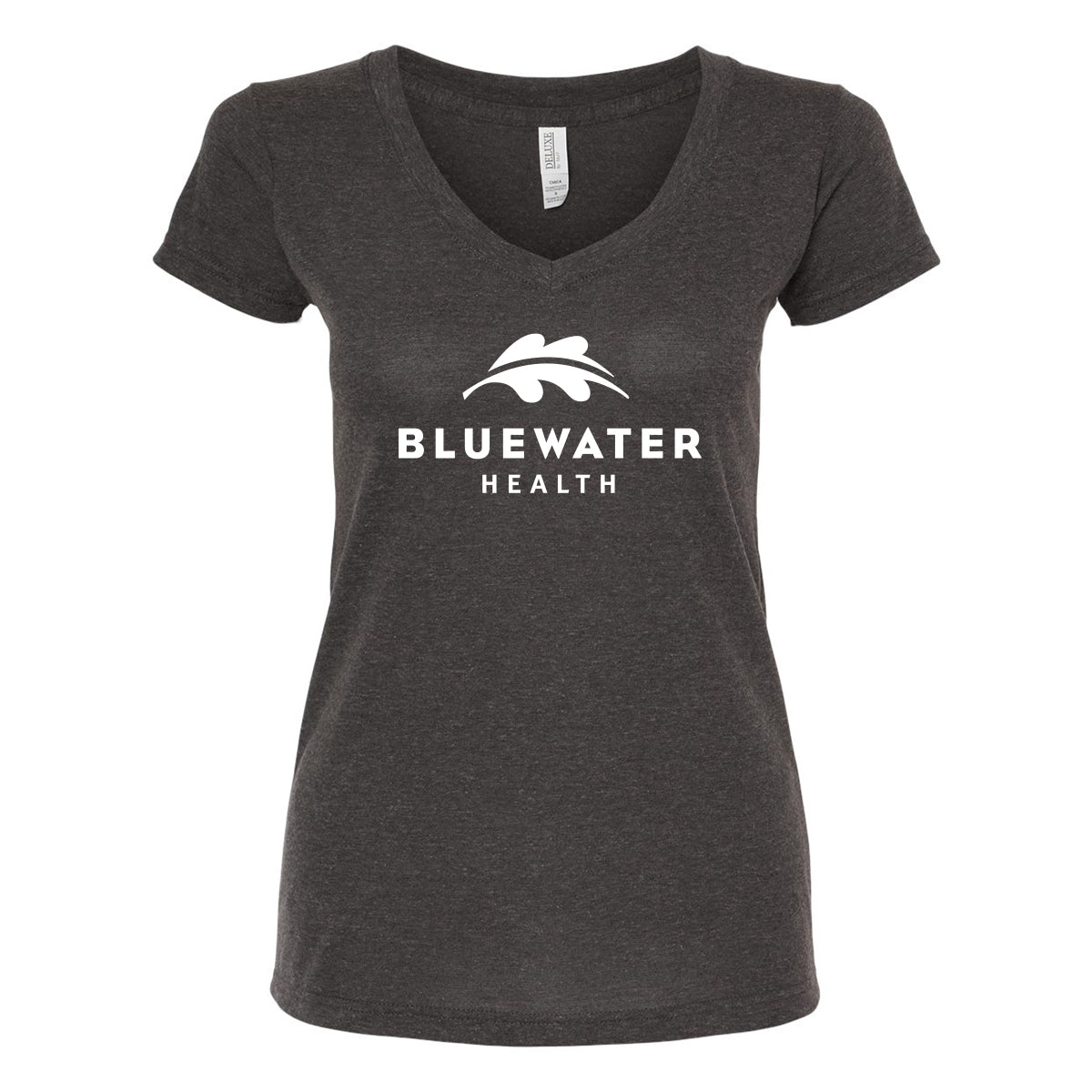 Bluewater Health Ladies' Deluxe Blend V-Neck T-Shirt