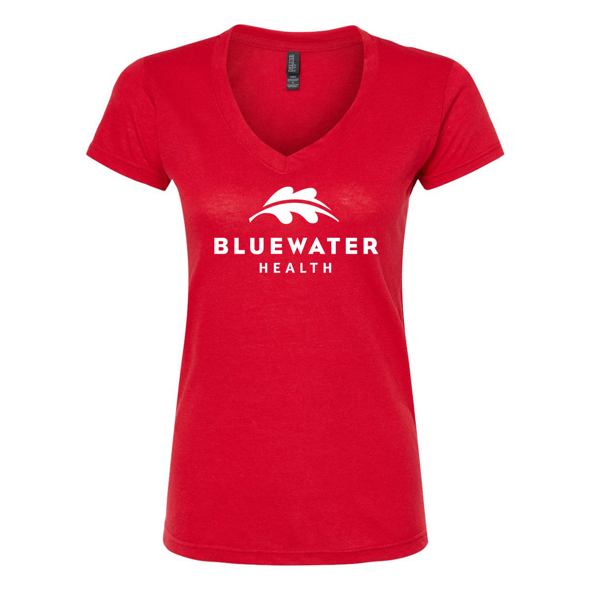 Bluewater Health Ladies' Deluxe Blend V-Neck T-Shirt