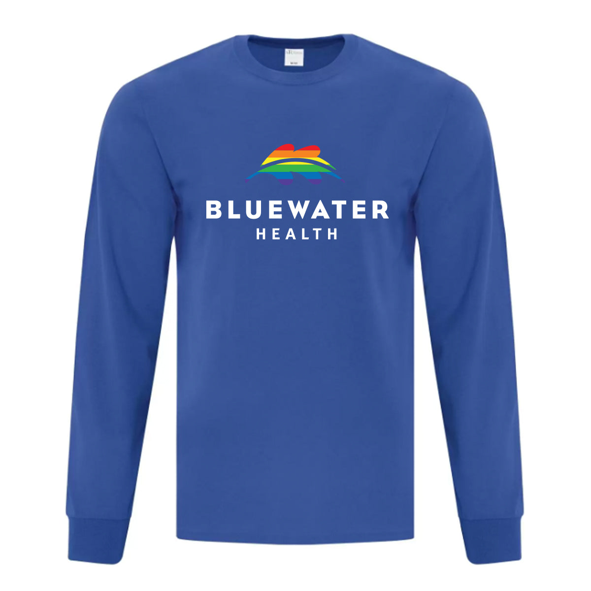 Bluewater Health Adult Pride Everyday Cotton Long Sleeve Tee