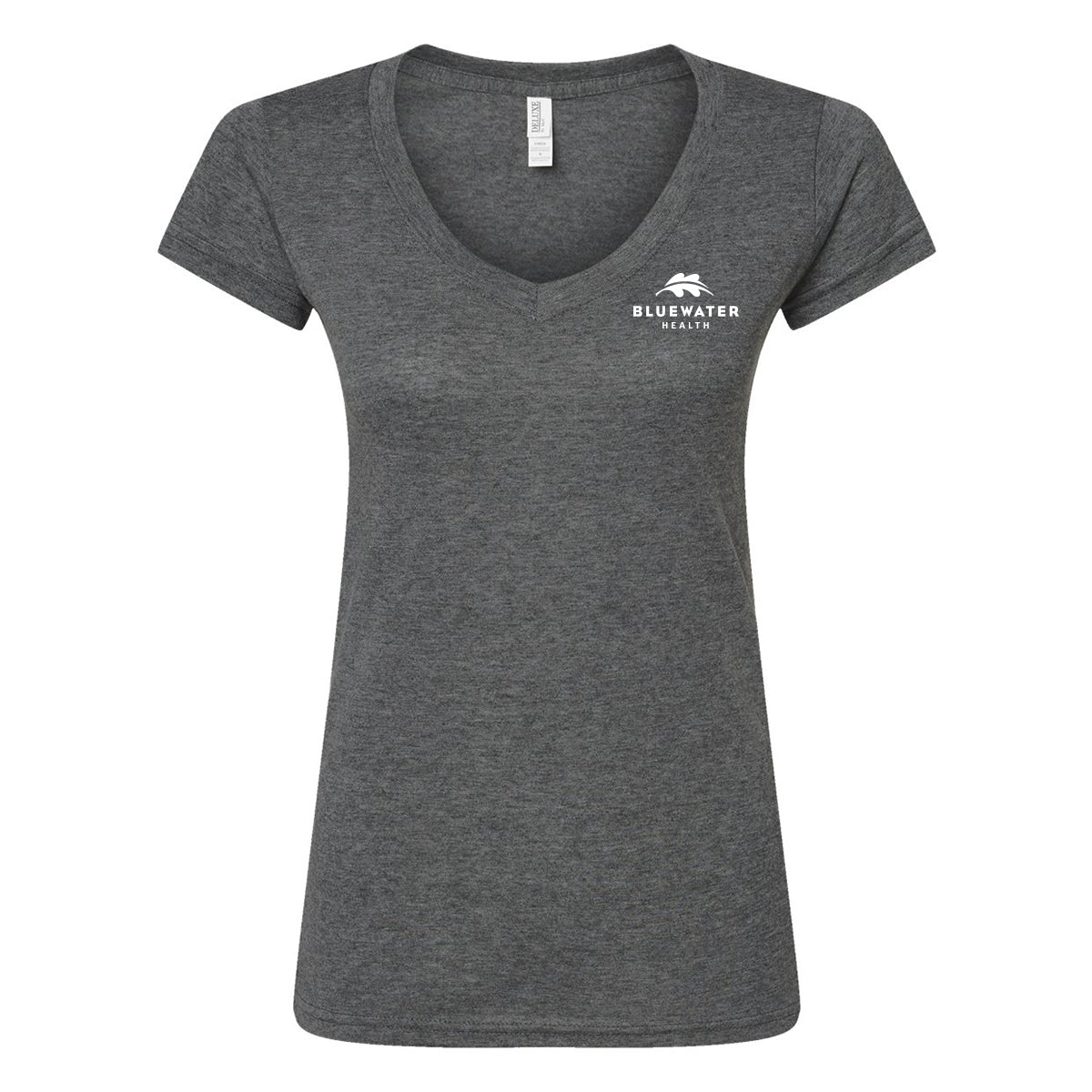 Bluewater Health Ladies' Deluxe Blend V-Neck T-Shirt