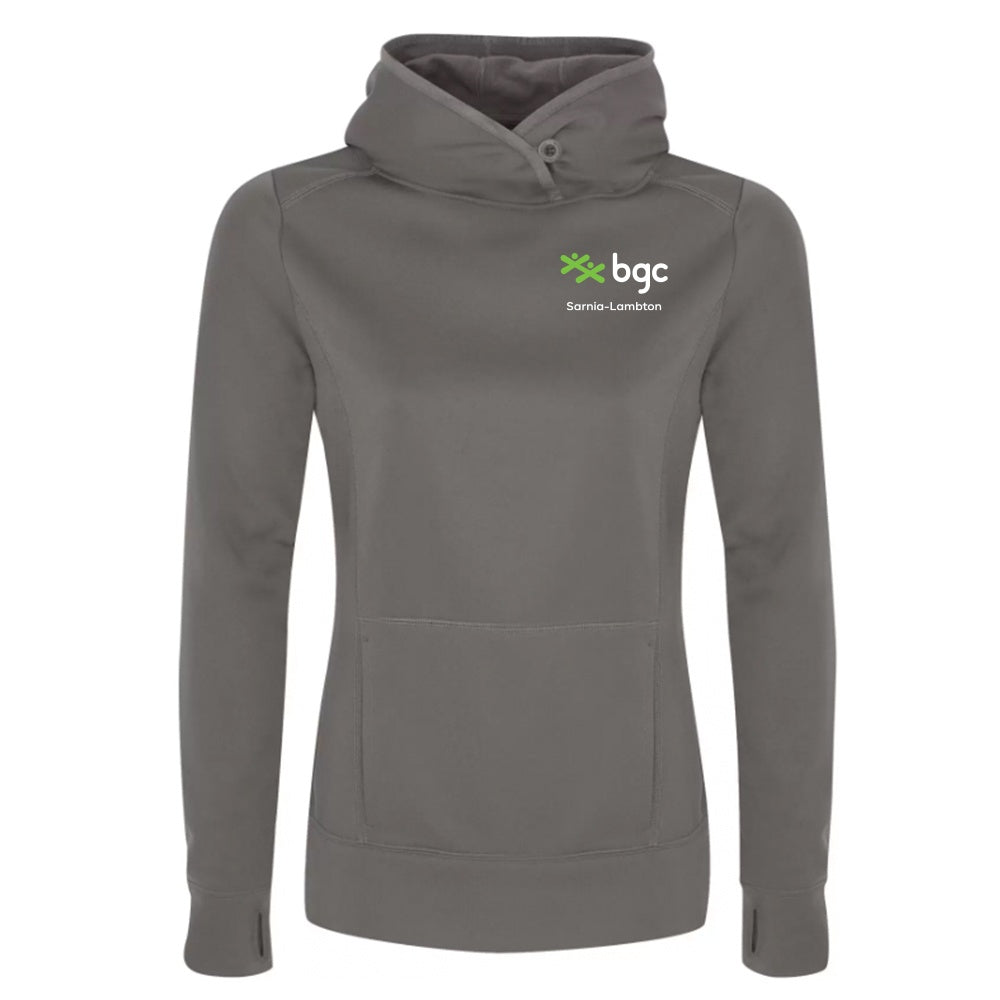 BGC Ladies' Game Day Fleece Hooded Sweatshirt