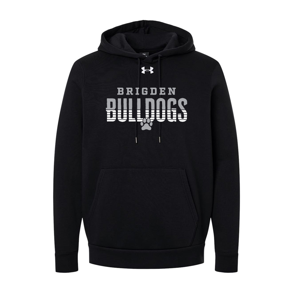 Brigden Adult Under Armour Team Icon Fleece Hooded Sweatshirt