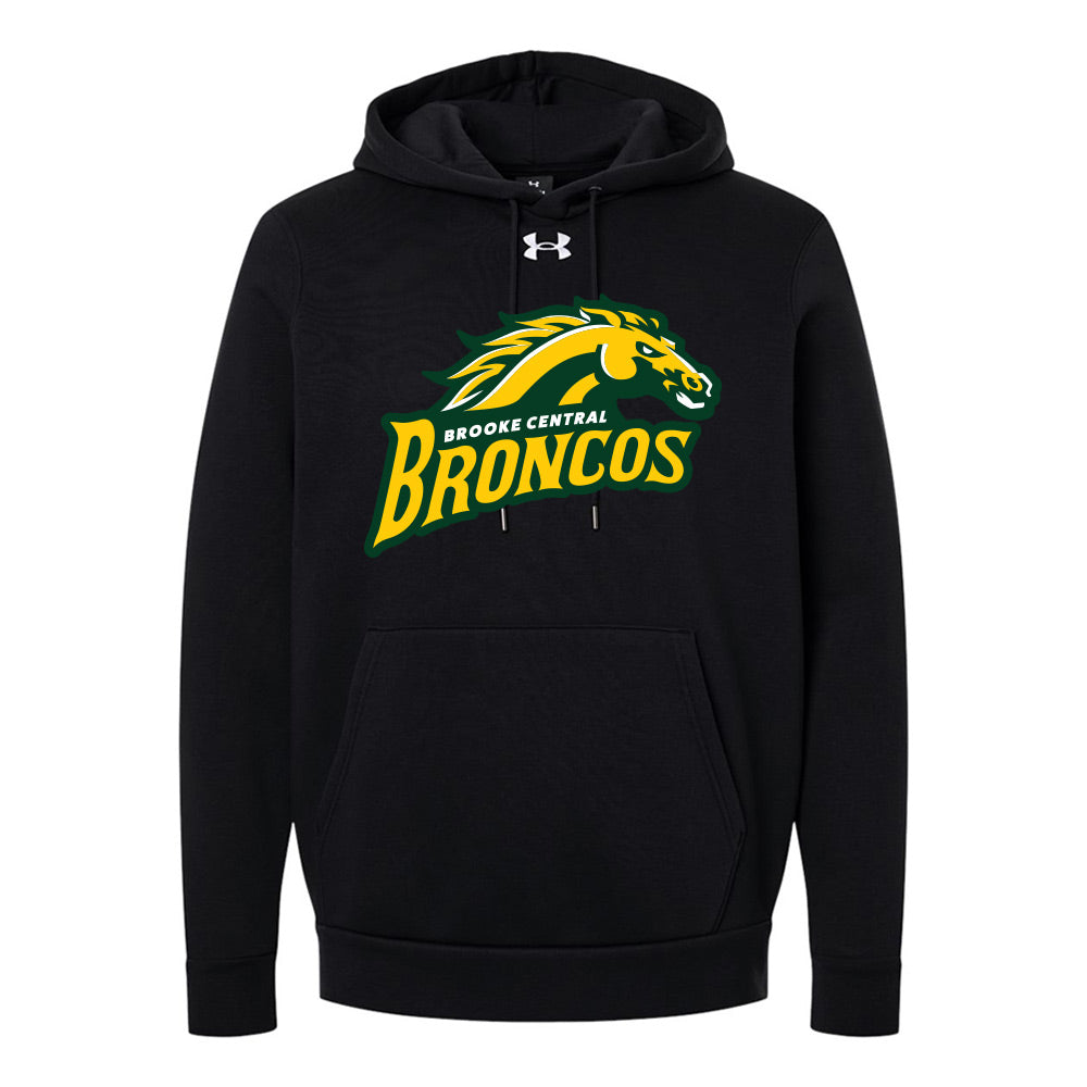 Brooke Central Adult Under Armour Team Icon Fleece Hooded Sweatshirt