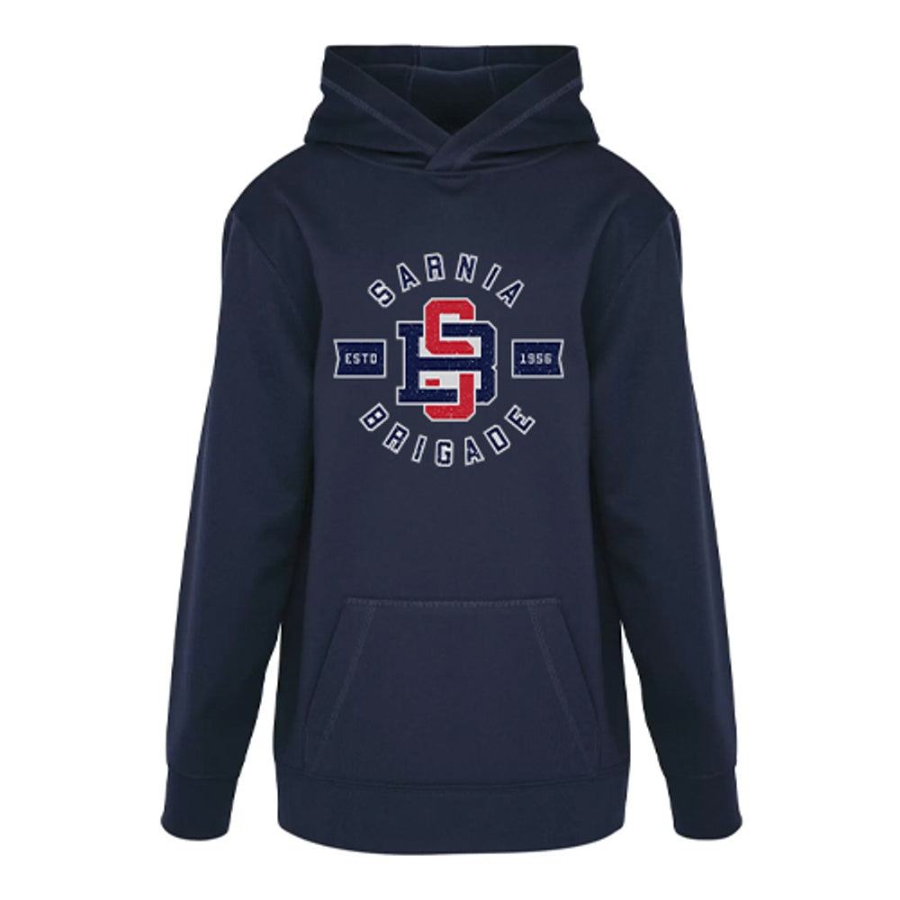 Sarnia Brigade Youth Game Day Fleece Hooded Sweatshirt