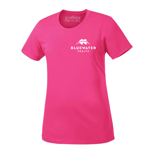 Bluewater Health Ladies' Pro Team (Moisture Wicking) T-Shirt