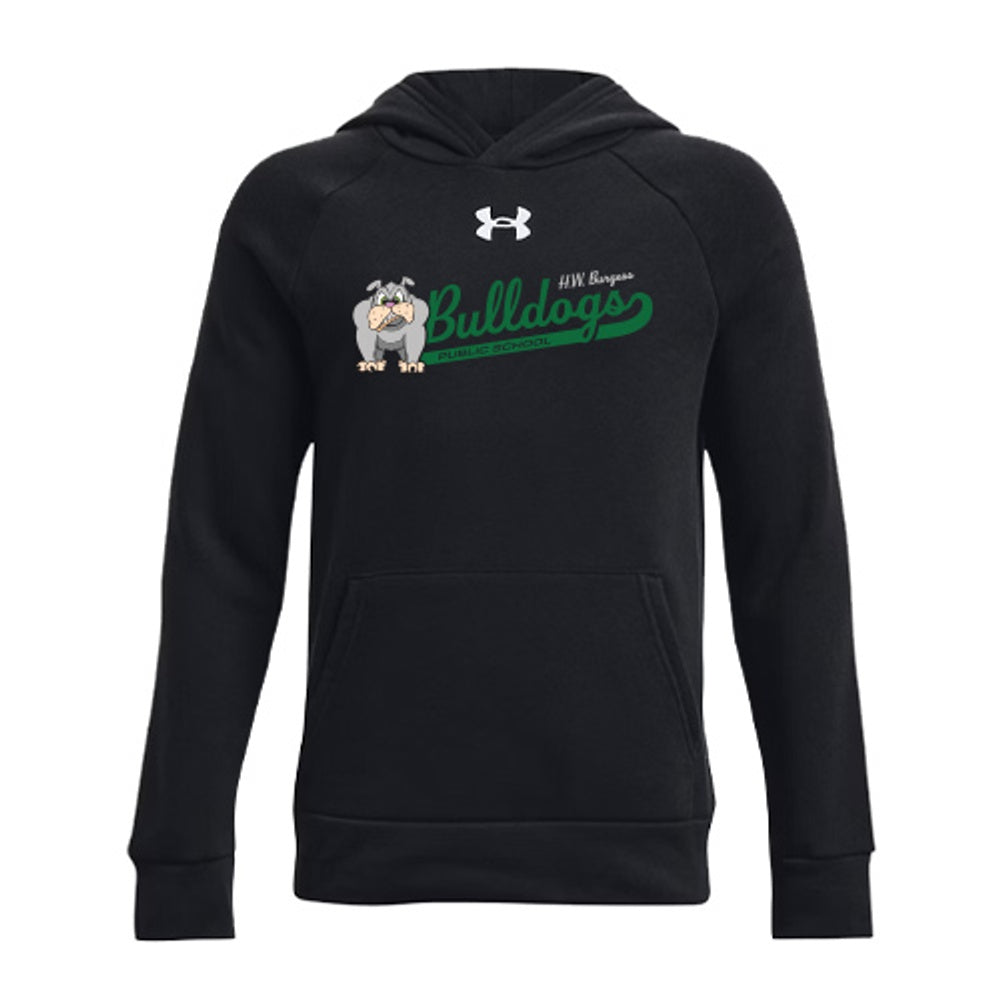 H.W. Burgess Youth Under Armour Rival Fleece Hooded Sweatshirt
