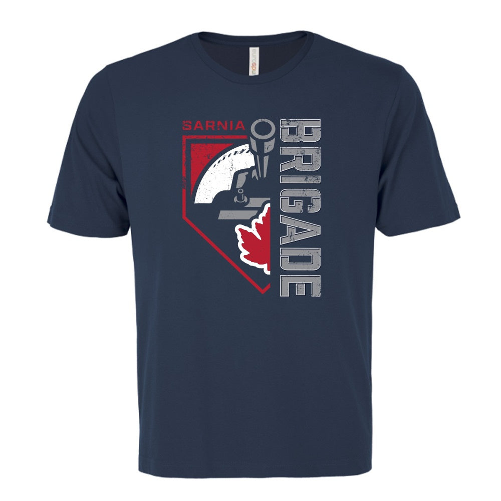 Sarnia Brigade Adult Eurospun Ring Spun T-Shirt