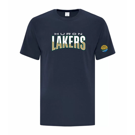 Huron Lakers Adult Everyday Cotton T-Shirt