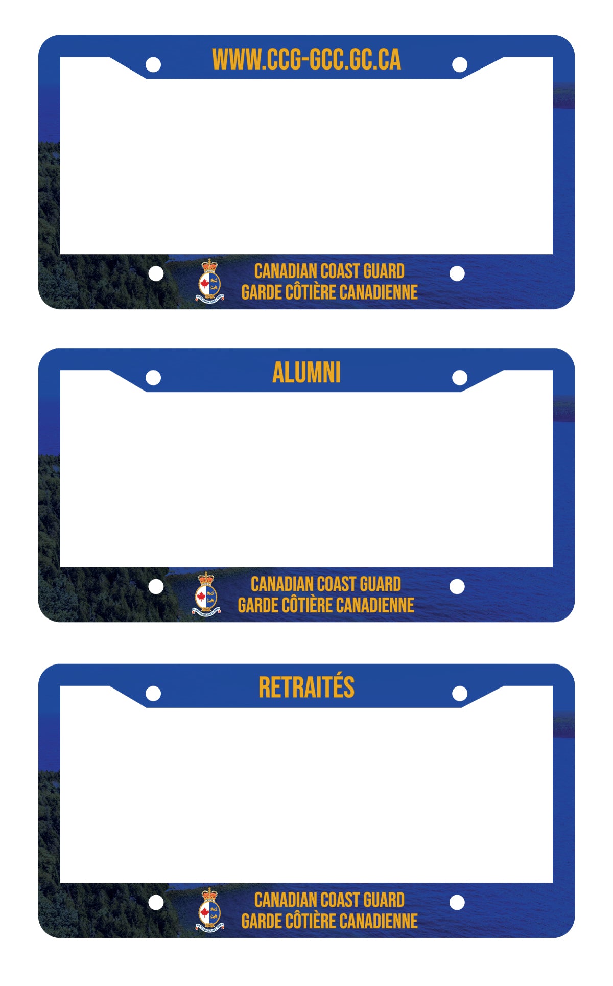 CCG Alumni License Plate Cover