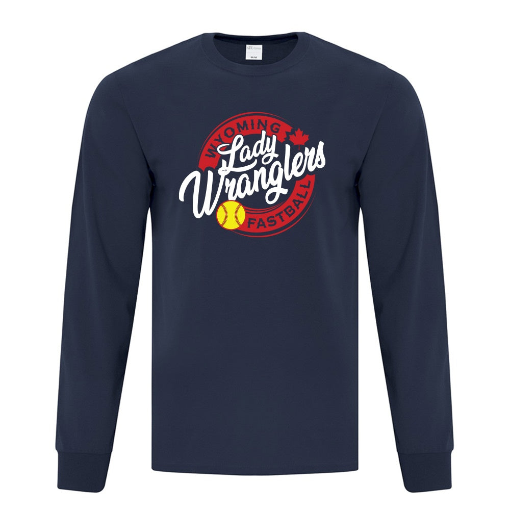 Wyoming Lady Wranglers Adult Cotton Long Sleeve