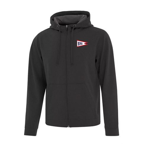 Sarnia Yacht Club Adult Game Day Fleece Full Zip Hooded Sweatshirt