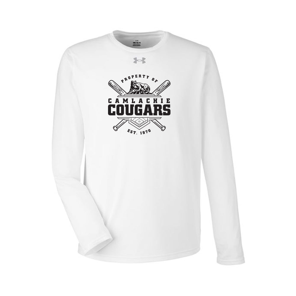 Camlachie Cougars Adult Under Armour Team Tech Long Sleeve