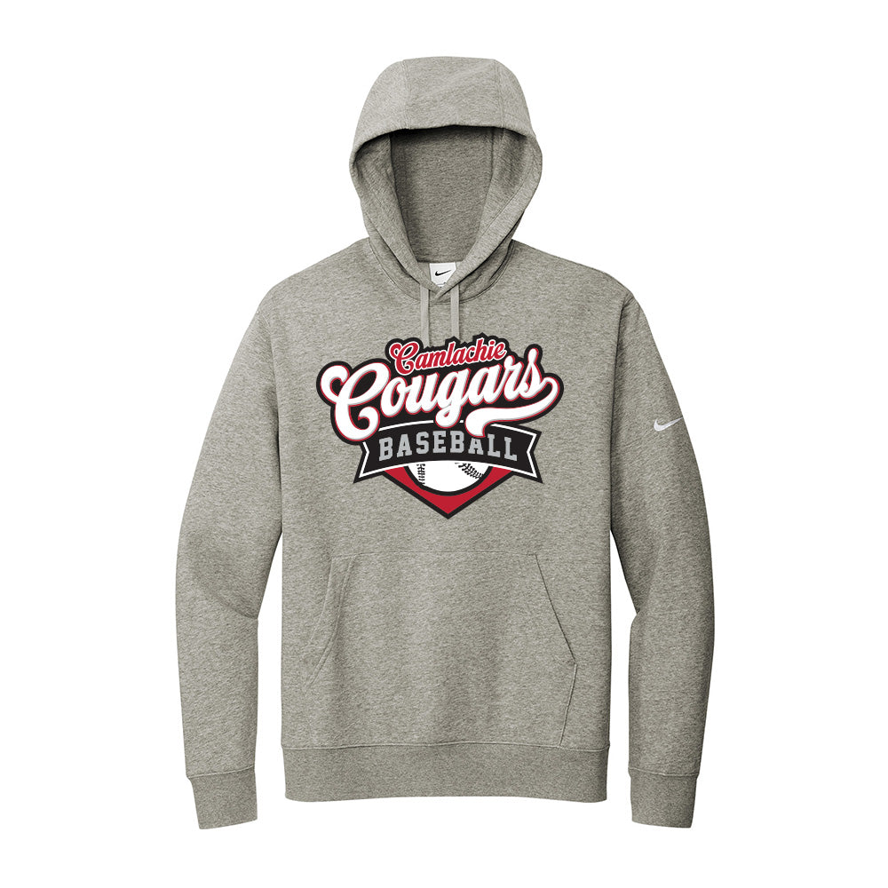 Camlachie Cougars Adult Nike Fleece Sleeve Swoosh Pullover Hoodie
