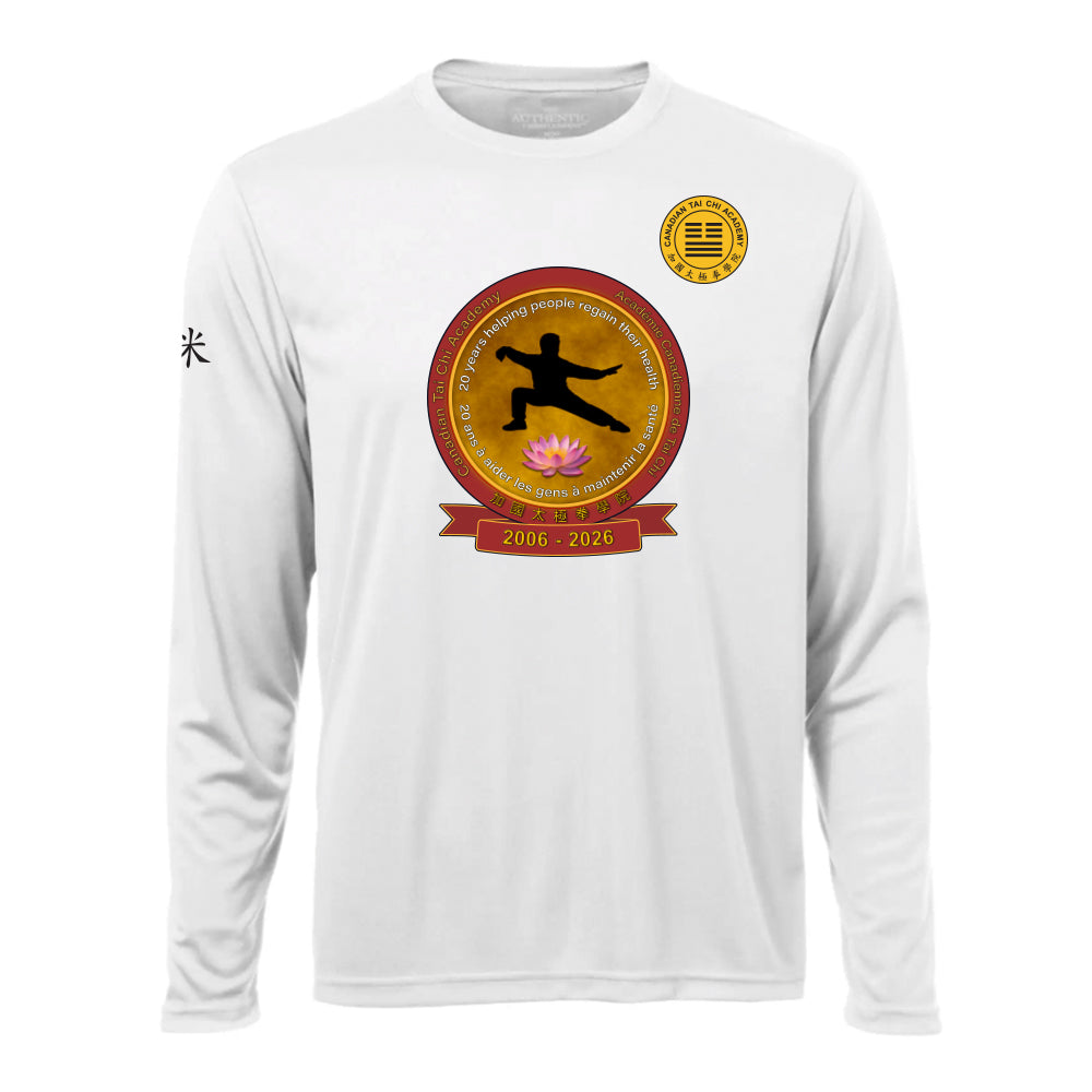 Canadian Tai Chi 20th Anniversary Adult Pro Team Long Sleeve (English)