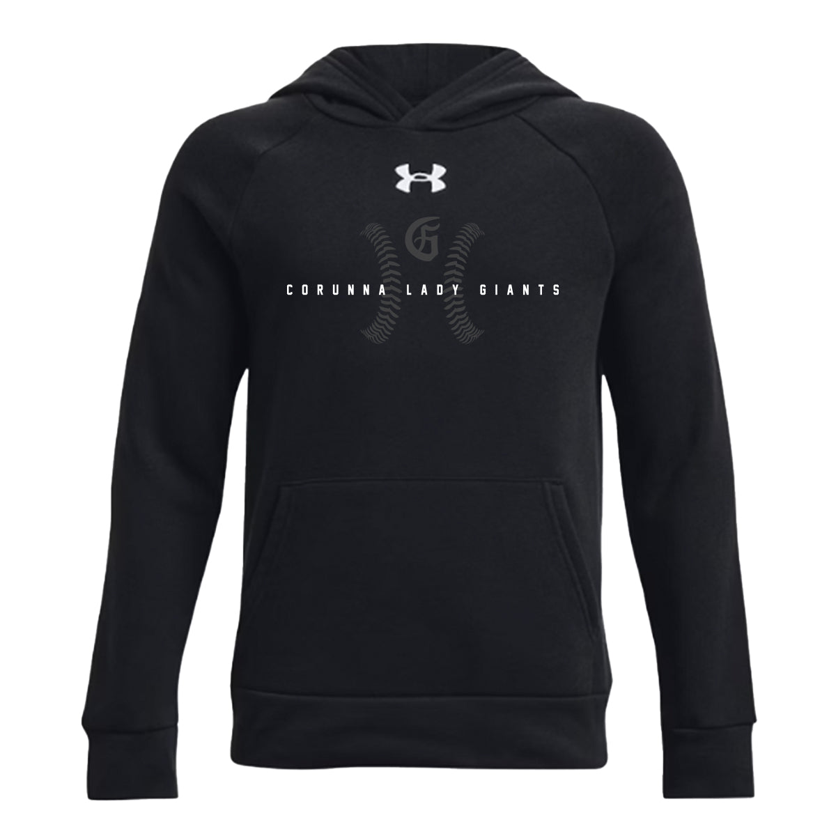 Corunna Lady Giants Youth Under Armour Rival Fleece Hoodie