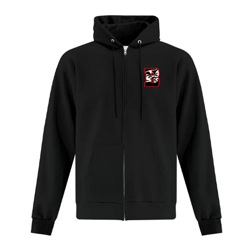 Bridgeview Adult Everyday Fleece Full Zip Hooded Sweatshirt