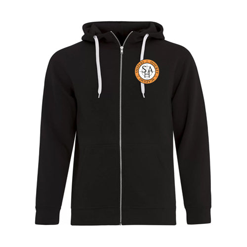 SHA Hockey Adult EsActive Core Full Zip Hooded Sweatshirt