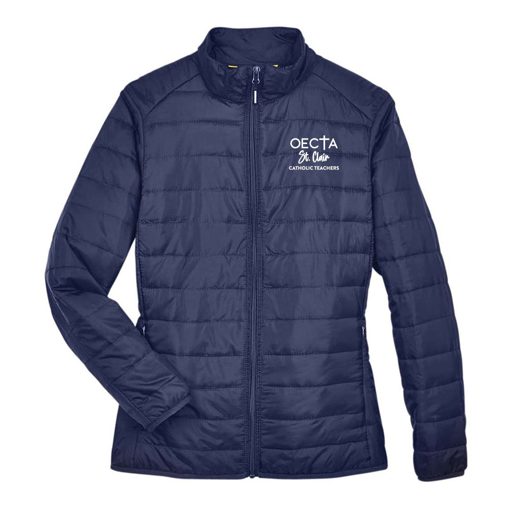 OECTA St. Clair Ladies' Prevail Packable Puffer Jacket