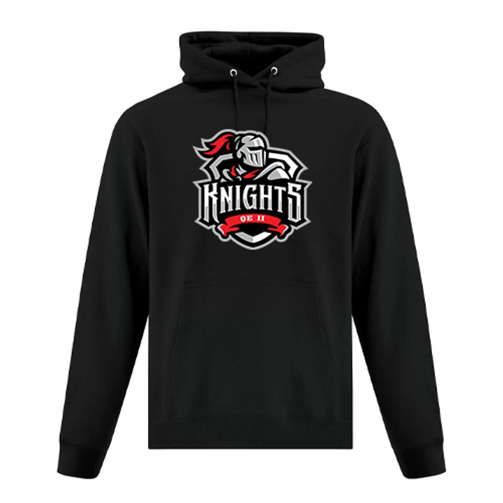 Queen Elizabeth II Petrolia Adult Everyday Fleece Hooded Sweatshirt