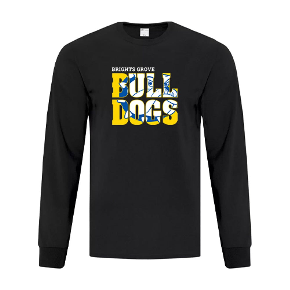 Brights Grove Adult Everyday Cotton Long Sleeve T-Shirt