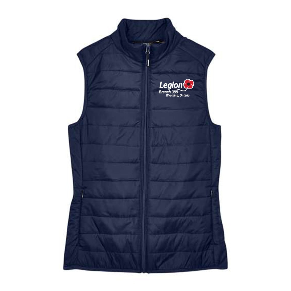 Wyoming Legion Branch 388 Ladies' Packable Puffer Vest