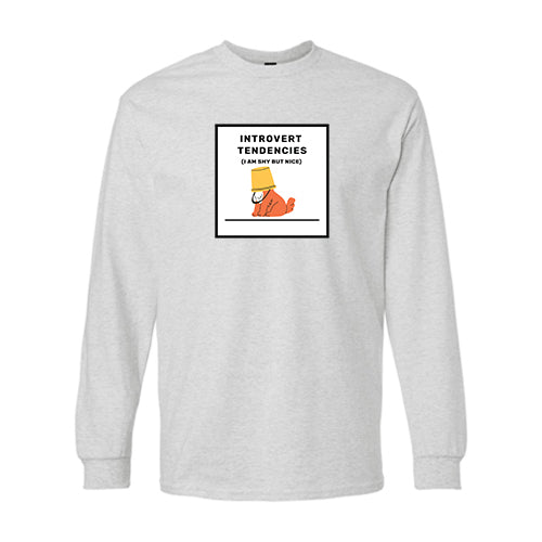 Introvert Tendencies Ultra Cotton Long Sleeve T-Shirt