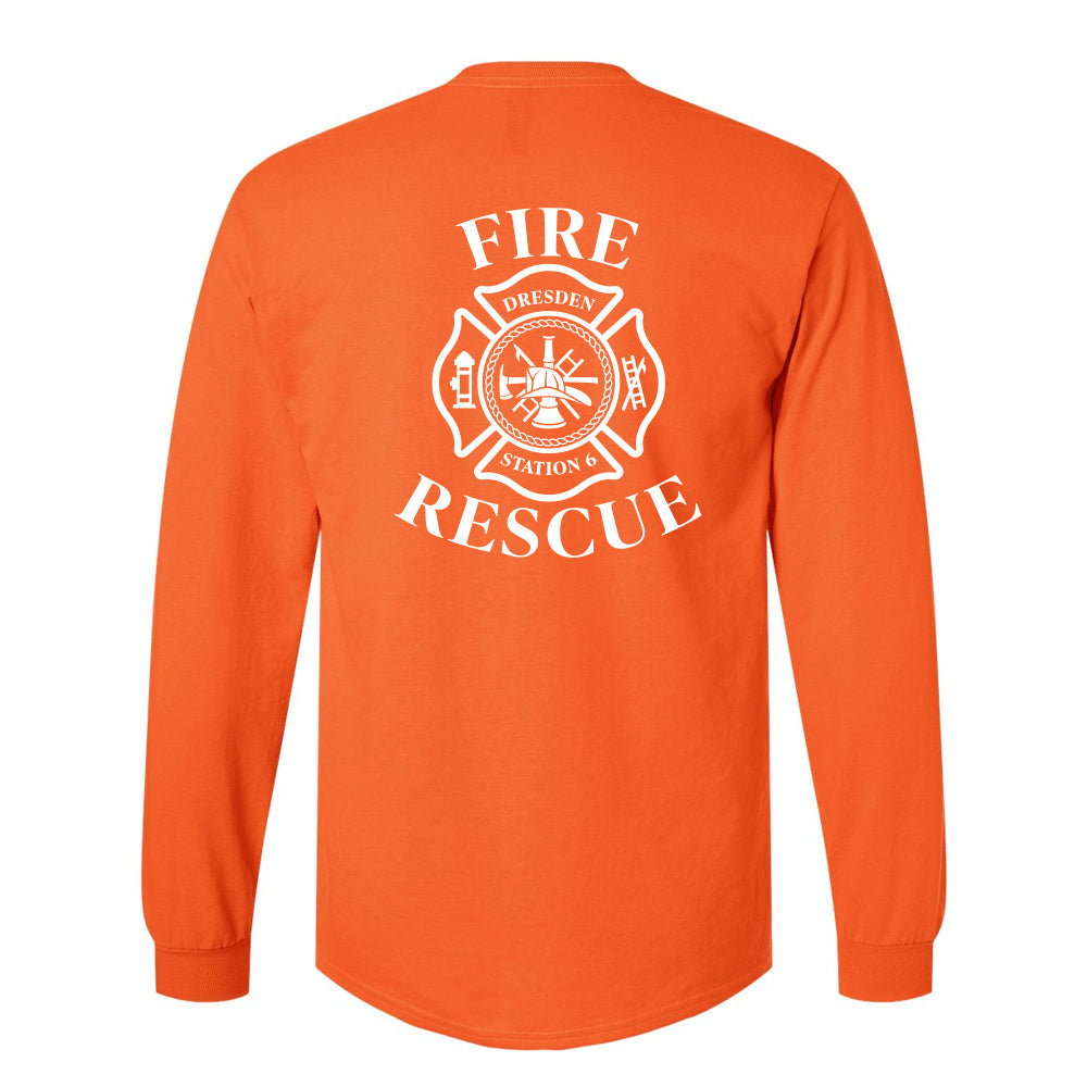 Dresden Fire Department Adult Ultra Cotton Long Sleeve