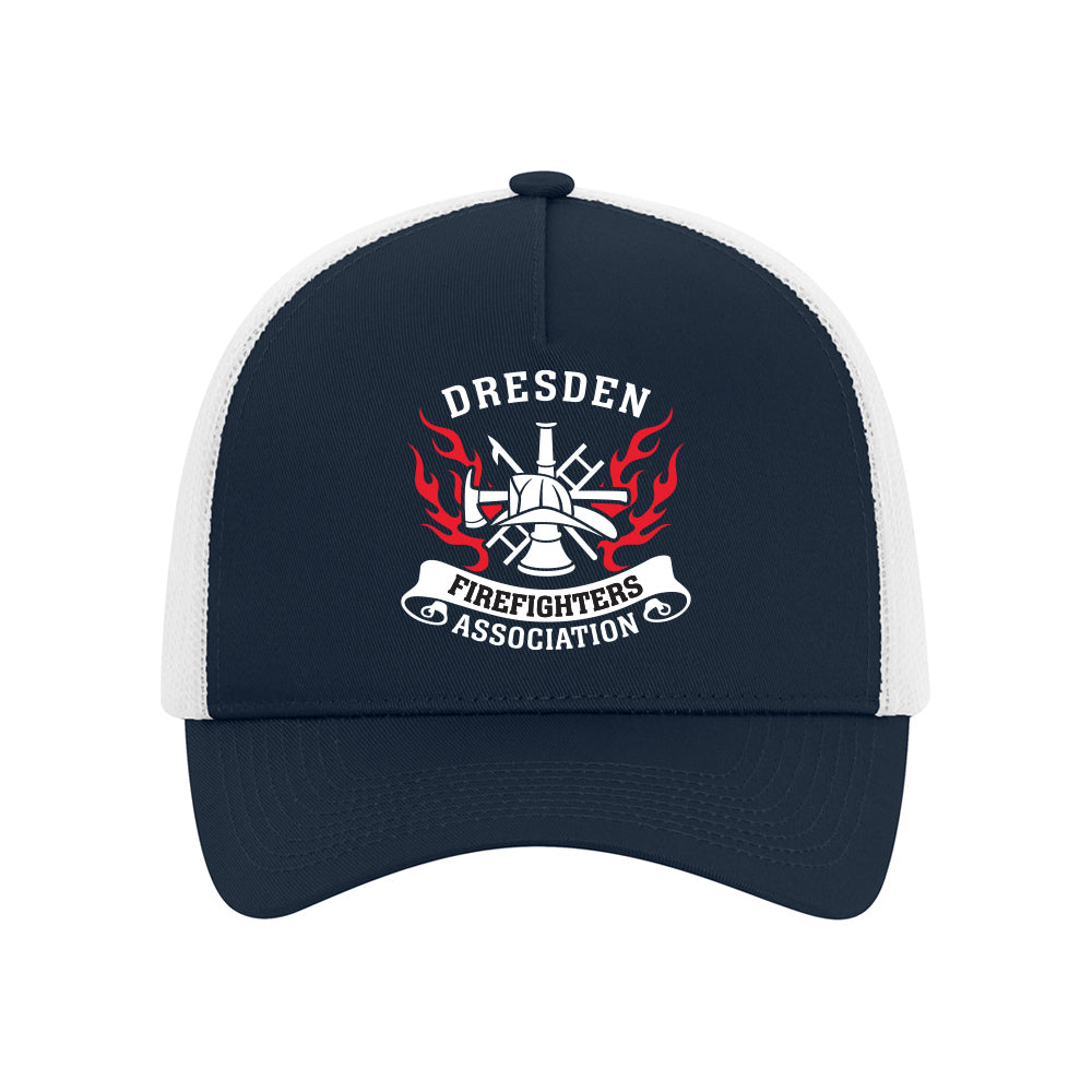 Dresden Fire Department Cotton Twill 5-Panel Trucker Cap