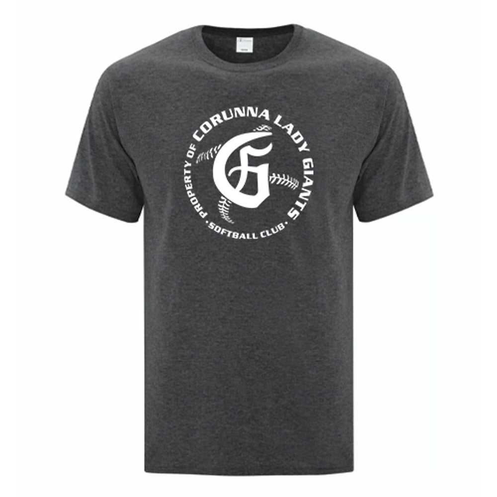 Corunna Lady Giants Youth Everyday Cotton T-Shirt