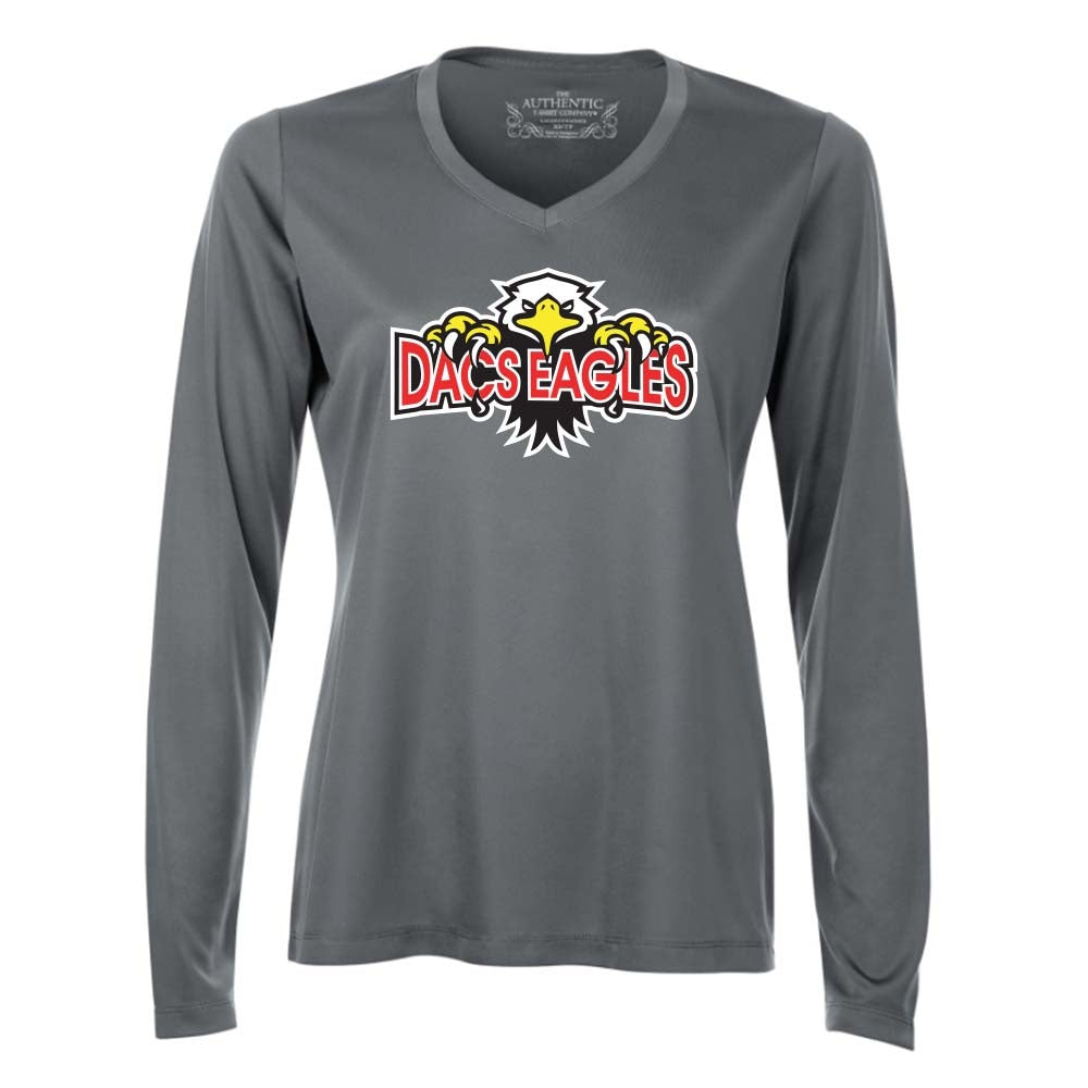 DACS Ladies' Pro Team Long Sleeve V-Neck