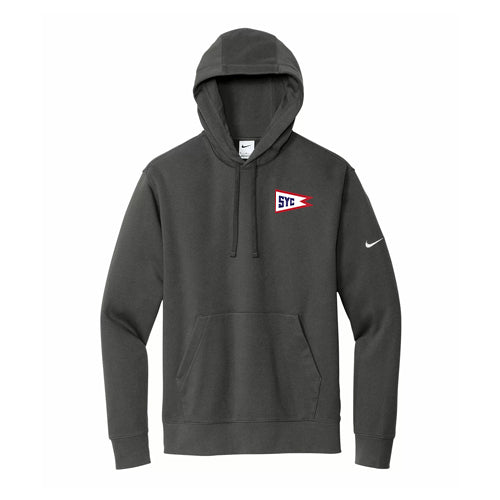 Sarnia Yacht Club Nike Club Fleece Sleeve Swoosh Pullover Hoodie