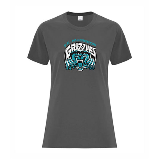 PE McGibbon Ladies' Everyday Cotton T-Shirt