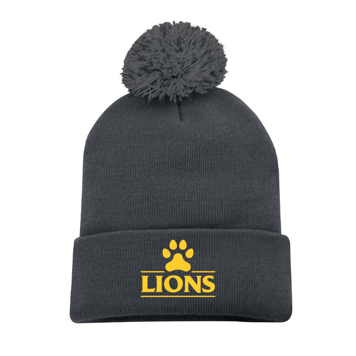 East Lambton Everyday Pom Pom Cuff Toque