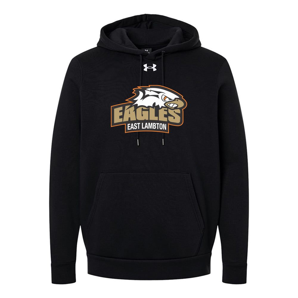 East Lambton Minor Hockey Adult Under Armour Team Icon Fleece Hooded Sweatshirt